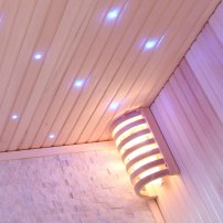 Sauna AWT B1102A topoľ 220x200, 9 kW EOS BiO-Thermat