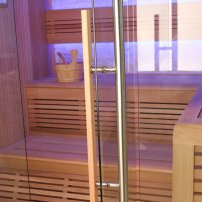 Sauna AWT E1241A, 220x170, Céder EOS 9kW Cubo