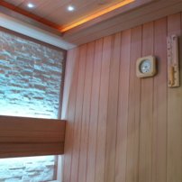 Sauna AWT B1245C, 180x180, Céder 9Kw EOS BiO-Thermat