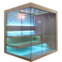 Sauna AWT B1245A, 220x180, Céder 9Kw EOS BiO-Thermat