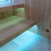 Sauna AWT B1245B, 200x180, Céder 9Kw EOS BiO-Thermat