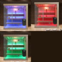 Sauna AWT B1245A, 220x180, Céder 9Kw EOS BiO-Thermat