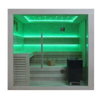 Sauna AWT B1247A topoľ , 220x180, 9 kW EOS BiO-Max