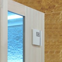 Sauna AWT B1247A topoľ , 220x180, 9 kW EOS BiO-Max