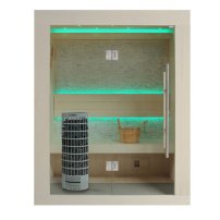 Kameň do sauny - krémová biela, 20mm