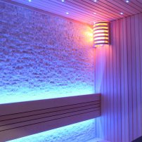 Sauna AWT B1219B topoľ, 140x140,  9kW EOS BiO-Thermat