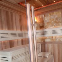Sauna AWT E1400B, 350x350, Céder, 12kW EOS Cubo