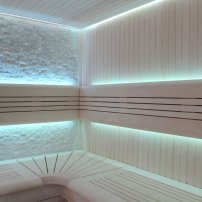 Sauna AWT B1410B topoľ 150x105 3kW EOS BiO-Mini