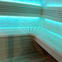 Sauna AWT B1410C topoľ, 120x105, 3kW EOS BiO-Mini