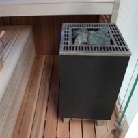 Sauna AWT E1415B, 200x200, Céder, 9kW EOS Cubo