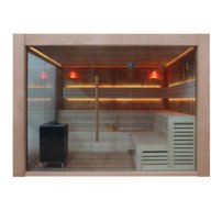 Sauna AWT E1416B, 250x250, Céder, 12kW EOS Cubo