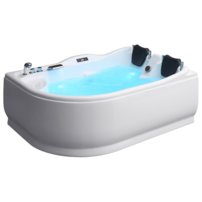 AWT GE101TSL 180x120 left hydromassage tub