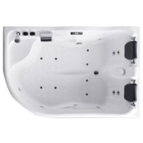 AWT GE101TSL 180x120 left hydromassage tub