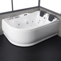 AWT GE101TSL 180x120 left hydromassage tub
