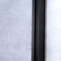 AWT sprchový kút  LBS1205-B 120x90 čierna vľavo