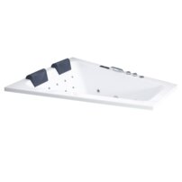 AWT GE104TSL 170x130 vpravo hydromasážna vaňa zabudovaná