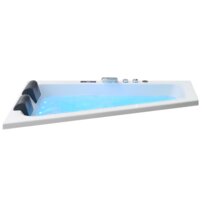 AWT GE104TSL 170x130 vpravo hydromasážna vaňa zabudovaná