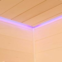 Sauna AWT E1205-IR,  Topoľ/Osika, 9kW Cilindro