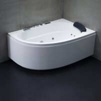 AWT GE111TSL 150x100 vľavo, hydromasážna vaňa