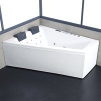 AWT GE105TSL vpravo, 180x130 hydromasážna vaňa