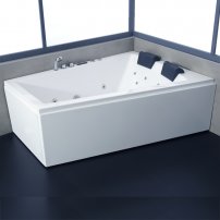 AWT GE105E 180x130 hydromasážna vaňa, vľavo