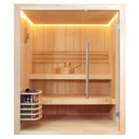 Sauna AWT E1802, 180x180, borovica, bez pece