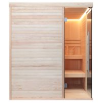 Sauna AWT E1804A, 180x120. borovica, 6Kw Harvia Vega