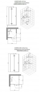 AWT  LD109F15 parná kabína 100x100