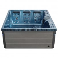 AWT IN-407 eco Ocean Wave 200x200 sivá 6 osôb - 1 ležadlo