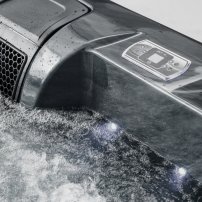 AWT IN-407 eco Cloudy Black 200x200 sivá 6 osôb - 1 ležadlo