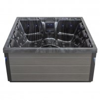 AWT IN-407 eco Cloudy Black 200x200 sivá 6 osôb - 1 ležadlo