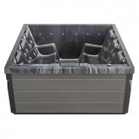 AWT IN-407 eco Cloudy Black 200x200 sivá 6 osôb - 1 ležadlo