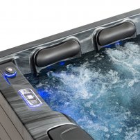 AWT IN-407 eco Cloudy Black 200x200 sivá 6 osôb - 1 ležadlo