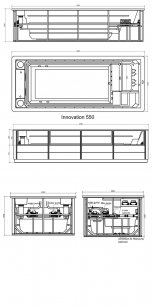 AWT Innovation 550 biela 550x230 sivá