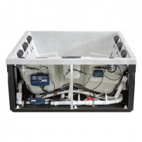 AWT IN-407 eco Sterling Silver 200x200 sivá 6 osôb - 1 ležadlo