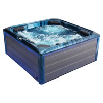 AWT IN-701 Extreme PRO tepelné čerpadlo, 212x212 sivá, 5 osôb, 2 ležadlo Ocean Wave