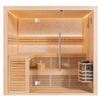 Sauna AWT E1812B, 200x180, Borovica, 9kW Harvia Vega
