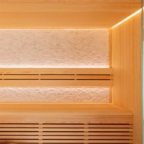 Sauna AWT E1813A, 180x120, borovica, pec 6kW Harvia Vega