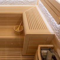 Sauna AWT E1816A, 220x220, borovica,bez pece