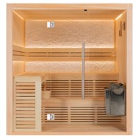 Sauna AWT B1812C, 180x160, Borovica, 9kW Santiotec Viking Bi-O