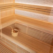Sauna AWT B1812C, 180x160, Borovica, 9kW Santiotec Viking Bi-O