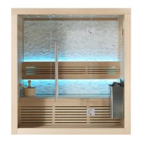 Sauna B1103C Hemlock, 120x105 4.5kW TheWall Bi-O