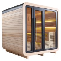 AWT THE CUBE X1 Hemlock, exteriérová sauna 225x225