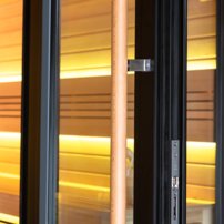 AWT THE CUBE X1 Hemlock, EOS Bio Cubo 9KW, exteriérová sauna 225x225