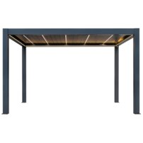 AWT pergola P8-3B/ extrem, 300x400x250, antzracit, elektrický pohon