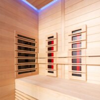 AWT infrasauna E1250D-IR Hemlock 120x100