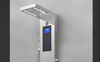 Parný sprchový panel Thermae WS - 702, chróm