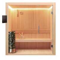 Sauna AWT E1803A, 180x120, borovica, 6,8Kw Harvia Cilindro