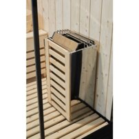 Parná kabína s fínskou saunou AquaLuxus model A-903 čierna, 220x120x223