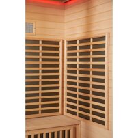 Parnú kabína s infra saunou AquaLuxus model A-903-G biela vľavo 220x120x223